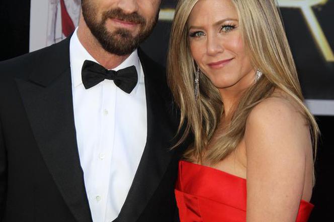 Jennifer Aniston i Justin Theroux po ślubie