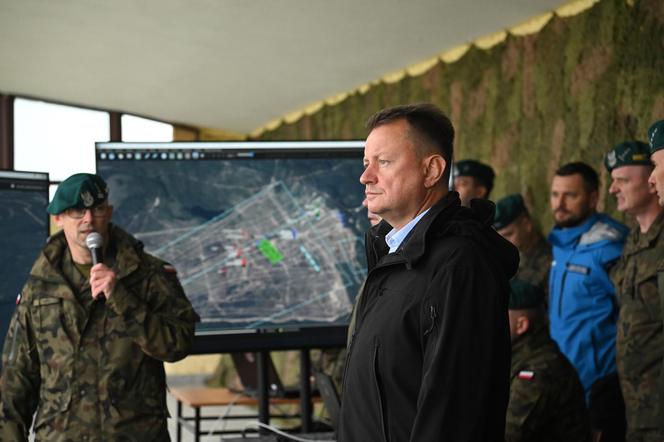 Minister Błaszczak w Centrum Szkolenia Bojowego Drawsko