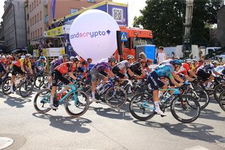 Finał IV etapu Tour de Pologne w Cieszynie. Mieszkańcy kibicowali kolarzom