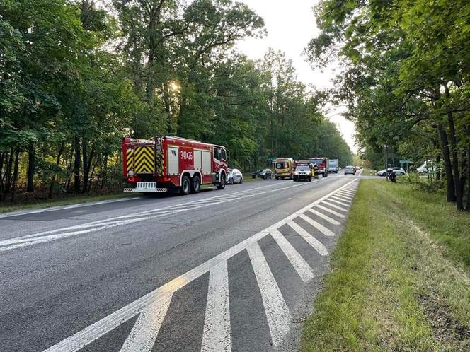 Poważny wypadek w Górsku koło Torunia. Zdjęcia z miejsca zdarzenia