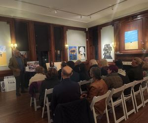 Tłumy na Europejskiej Nocy Literatury w NYC