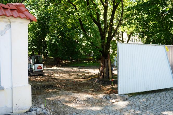 Rewitalizacja Parku Planty. Tak wyglądają majowe prace w centrum Białegostoku