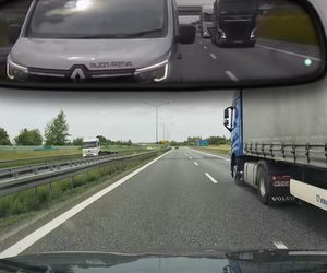 Agresywna jazda busa na A4. Zobacz nagranie