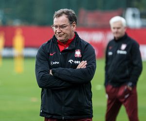 Trening polskich piłkarzy przed meczem z Nową Zelandią i Litwą