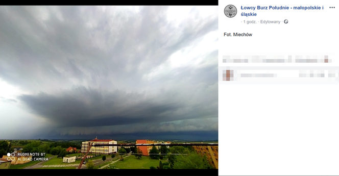 Nawałnice przechodzą nad Małopolską