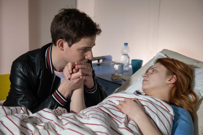 Na Wspólnej odc. 2906. Anastazja (Karolina Bacia), Tomek (Krzysztof Chodorowski)