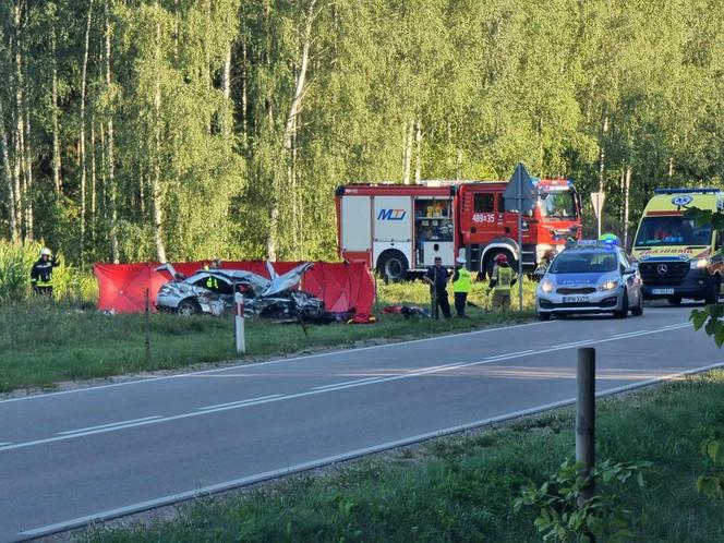 Słomianka. Tragiczny wypadek. Zginęli dziadkowie oraz dwie ich wnuczki - 12 sierpnia 2023 rok