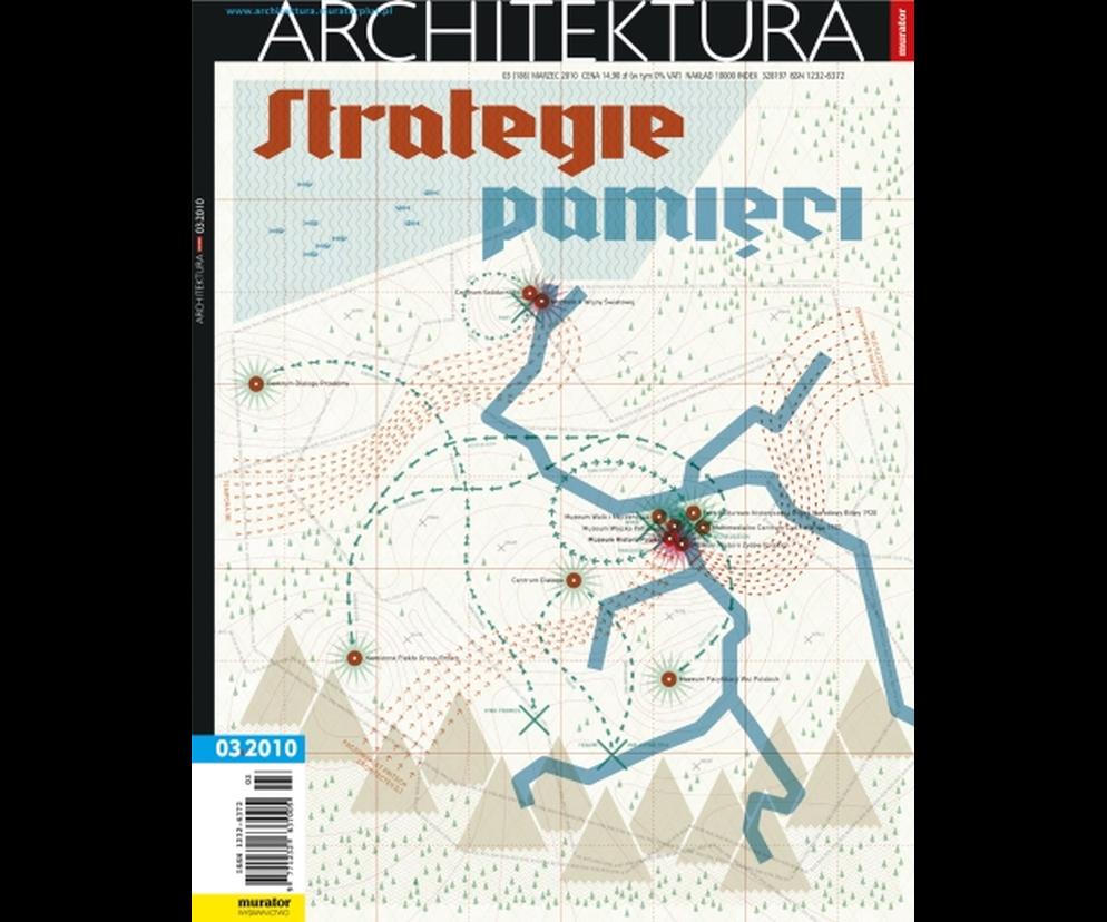 Okładka Miesięcznik Architektura 03/2010