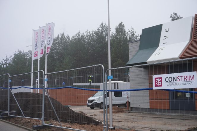 Tak powstaje nowy McDonald's w Białymstoku