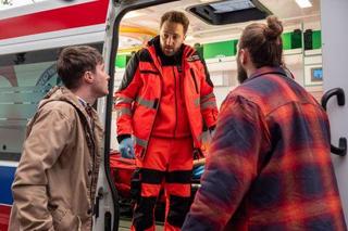 Na sygnale odc. 586. Piotr Strzelecki (Dariusz Wieteska), Alek (Adam Turczyk), Romek (Izydor Łobacz)