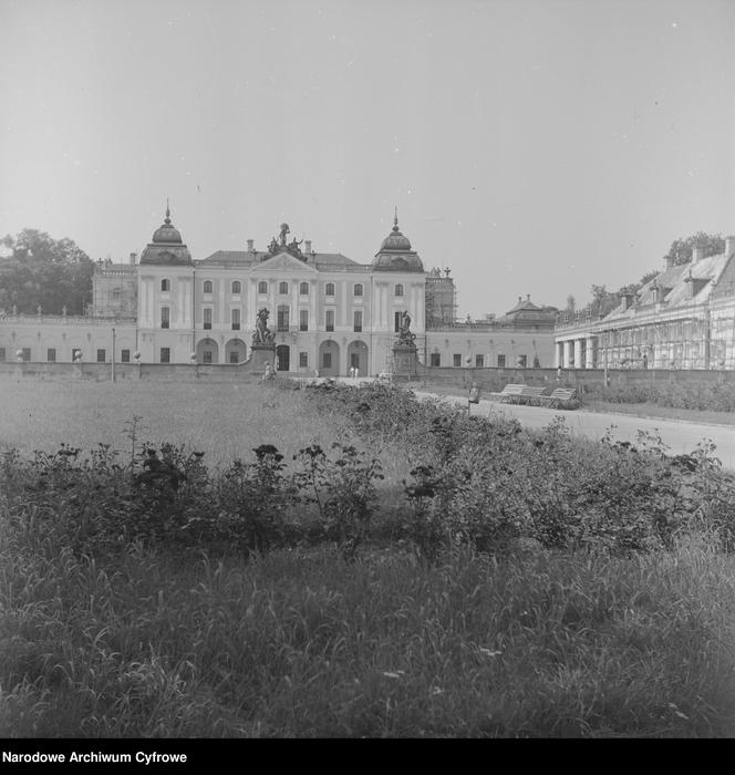 Pałac Branickich w Białymstoku. 1973 rok