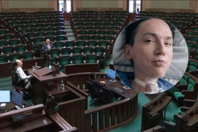 Niepełnosprawny influencer poczuł się jak śmieć podczas debaty o asystencji. Porażający obraz obojętności w Sejmie