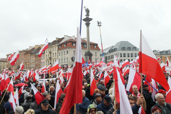 Manifestacja PiS w Warszawie (11.10.2025)