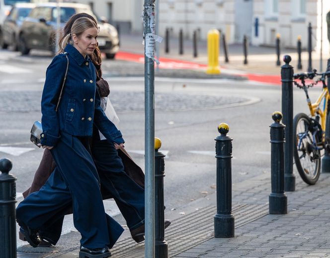 Pierwsza dama w eleganckim butiku