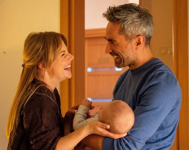 Na sygnale. Basia (Anna Wysocka-Jaworska), Benio (Hubert Jarczak)