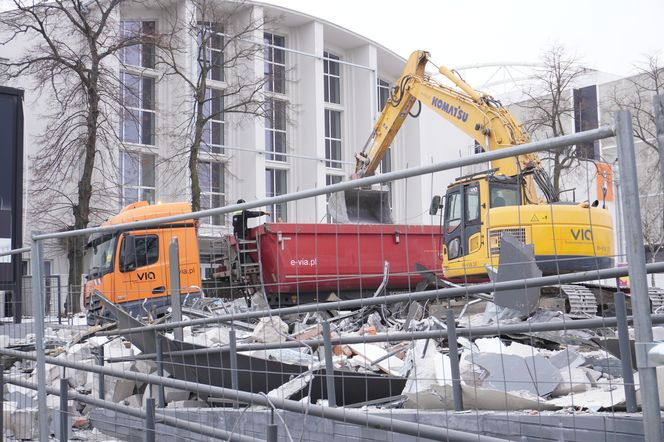 Rozbiórka budynku przy ul. Głogowskiej 16