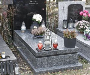 Tak wygląda grób Roberta Leszczyńskiego