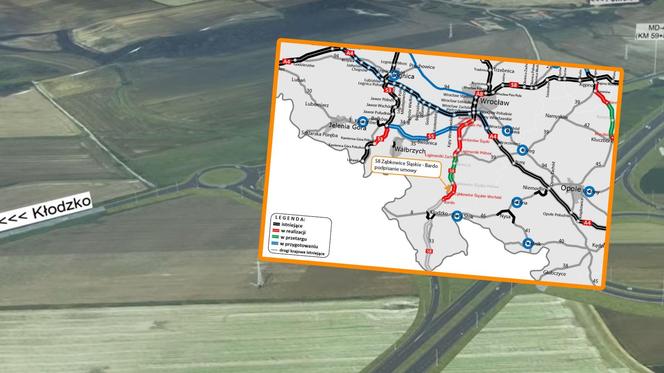 Ekspresowa S8 z Wrocławia do Kłodzka. Podpisano umowę na budowę kolejnego odcinka drogi 