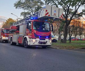 Pożar mieszkania przy ul. Kalinowej w Zabrzu