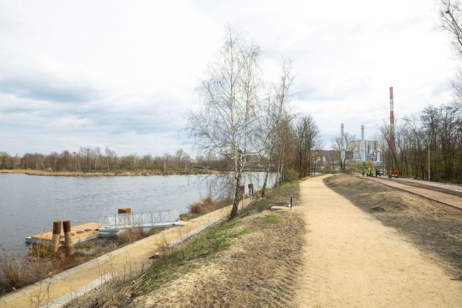 Budowa parku Żerańskiego w Warszawie (kwiecień 2025)