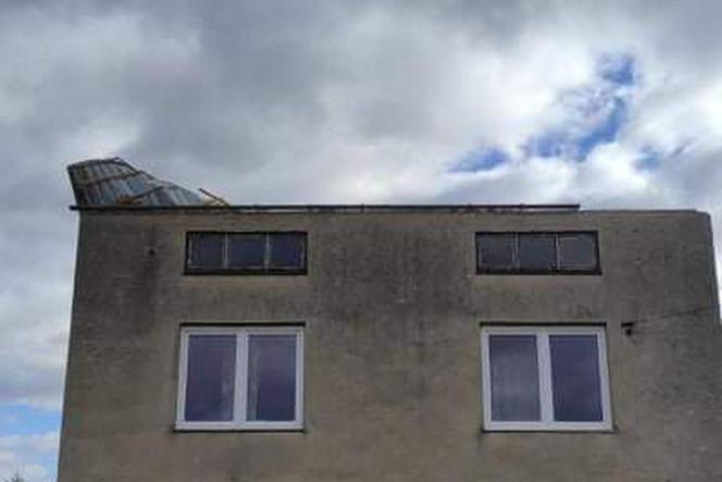 Wichura pustoszy świętokrzyskie. W Kielcach ucierpiał szpital