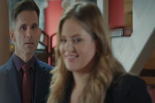 M jak miłość odc. 1839. Anita (Melania Grzesiewicz), Kamil (Marcin Bosak)