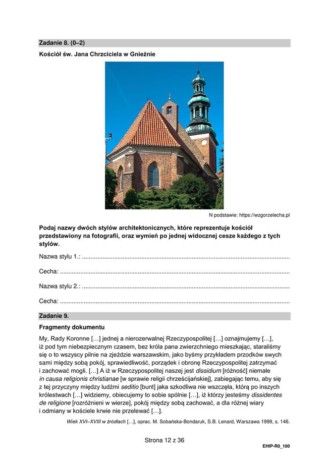 Matura 2025 historia rozszerzona - arkusz CKE 19.05.2025 - Formuła 2015
