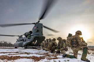 Brytyjski śmigłowiec CH-47 Chinook