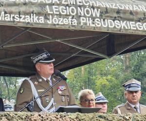 Przysięga wojskowa w Złocieńcu