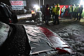 Protest na przejściu w Medyce. Z przewoźnikami rozmawiała minister rolnictwa
