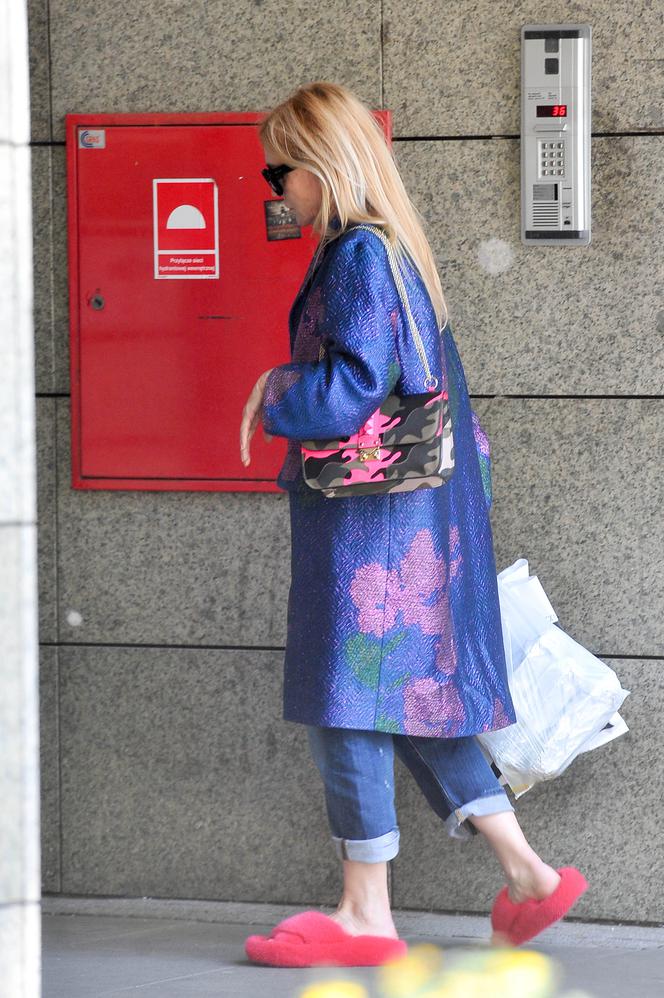 Olejnik zapomniała butów