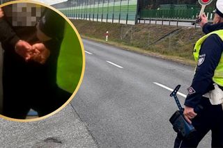 Policjant po służbie wypatrzył go w aucie na pasie obok. Ruszył za nim trasą S5 pod Bydgoszczą