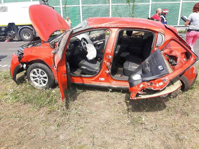 Piekary Śląskie: Śmiertelny wypadek na autostradzie A1 [ZDJĘCIA]