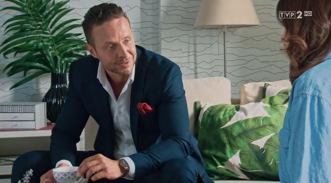 Barwy szczęścia odc. 1920. Natalia (Maria Dejmek), Sebastian (Kacper Krupski)