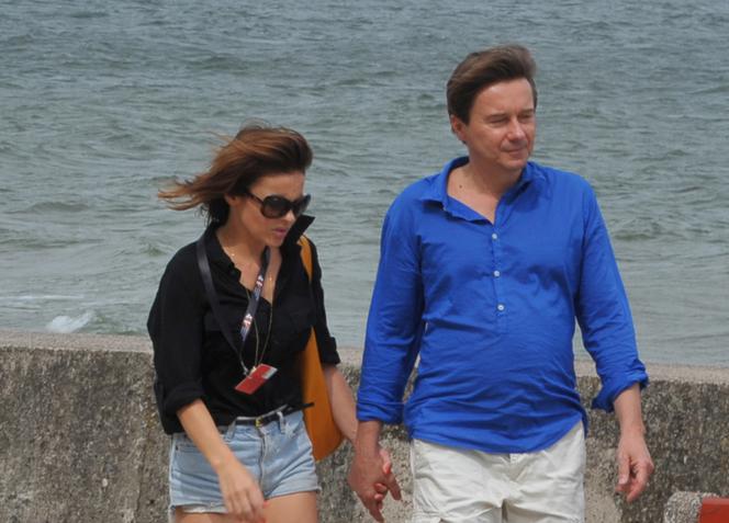 Edyta Herbuś i Mariusz Treliński