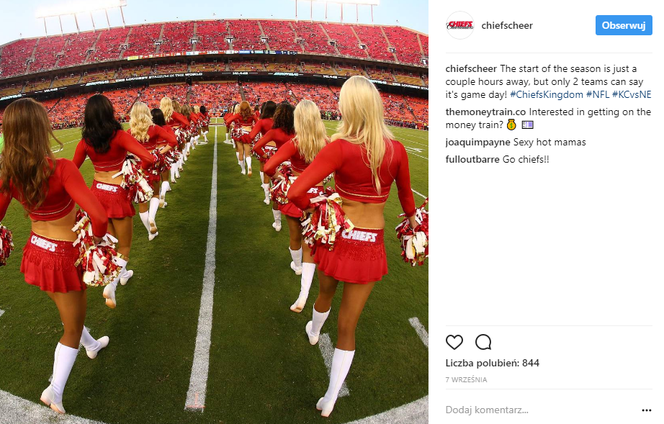 Cheerleaderki Kansas City Chiefs