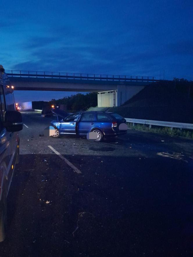 Stemplew. Śmiertelny wypadek na A2. W karambolu zginęła kobieta, wiele osób rannych [ZDJĘCIA].