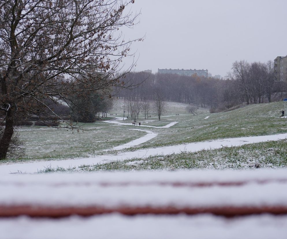 No i przyszła! Zima w Lublinie. Tak wygląda Park Rury