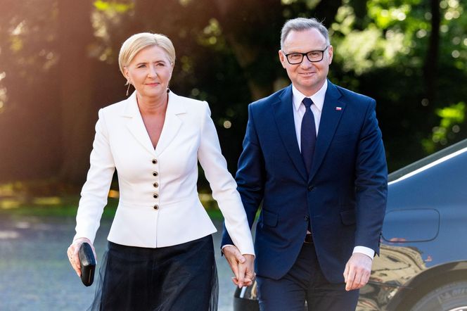 Agata Duda i Andrzej Duda