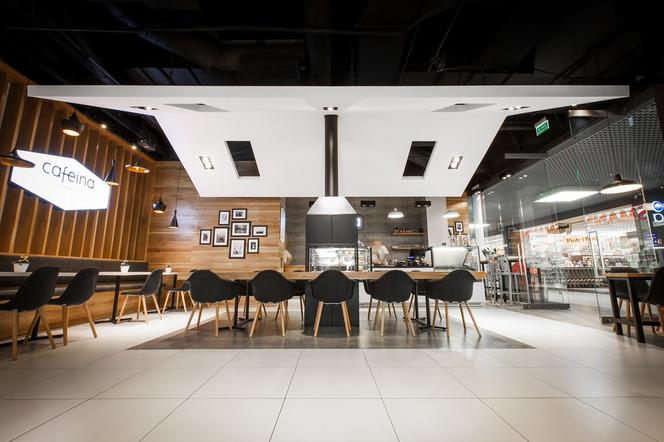 Wnętrze kawiarni Cafeina projektu Mode:lina