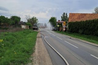 Ewakuacja mieszkańców pod Wrocławiem. W gminie Żórawina doszło do uszkodzenia gazociągu 