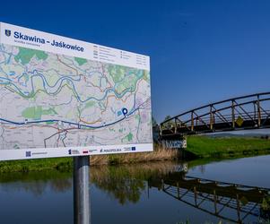 Malownicza ścieżka na Kanale Łączańskim