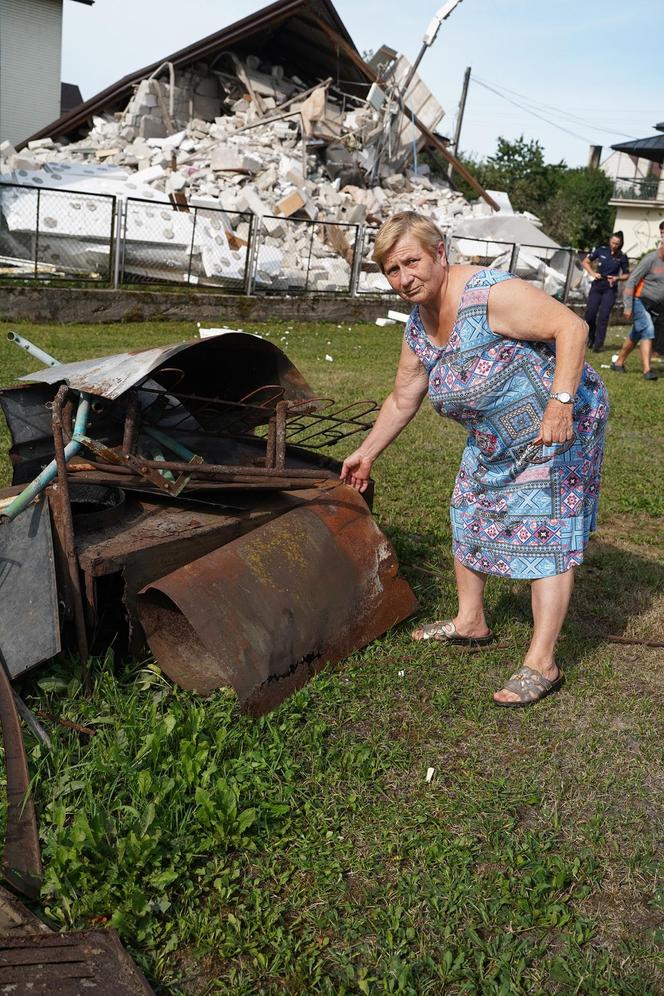 Wybuch domu w Augustowie. Budynek zamienił się w gruzy