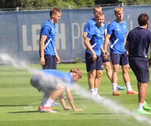 Trening Lecha Poznań przed meczem z Rakowem Częstochowa 