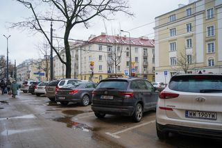 Ulica Filtrowa przed remontem...