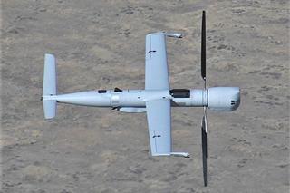 Bezzałogowiec Flexrotor w locie