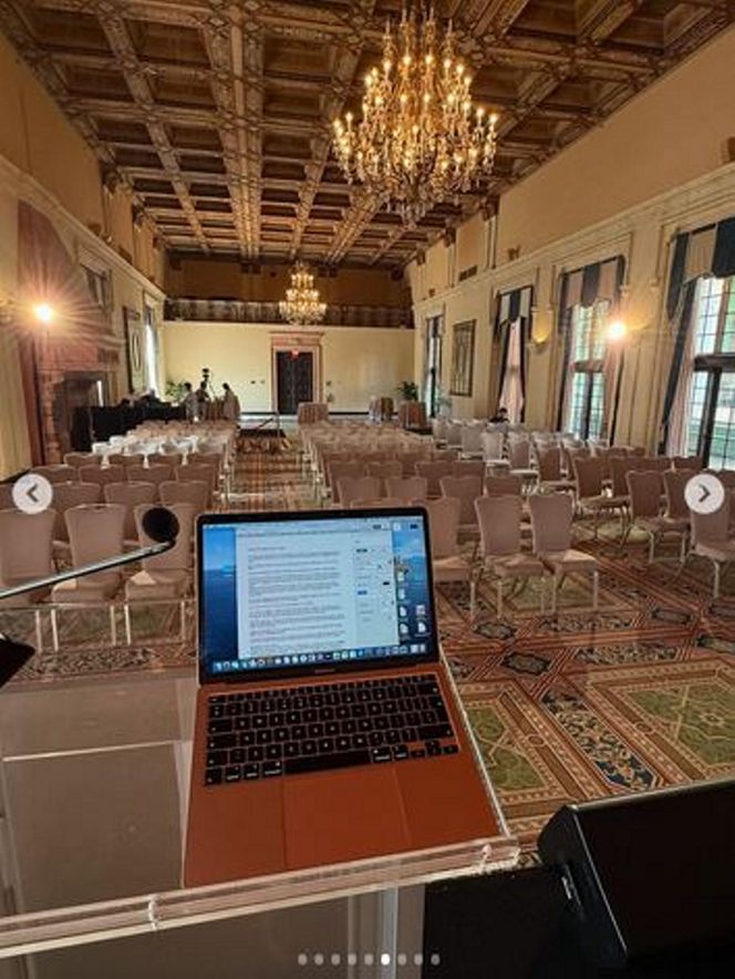 Anna Kalczyńska w USA z Radosławem Sikorskim i Marco Rubio