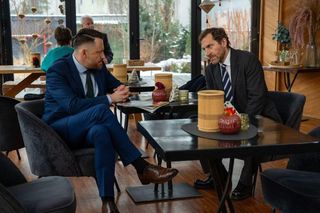 	Barwy szczęścia odc. 3187. Maciej Wilk (Adam Szczyszczaj), Szczepan Krajewski (Robert Gulaczyk)