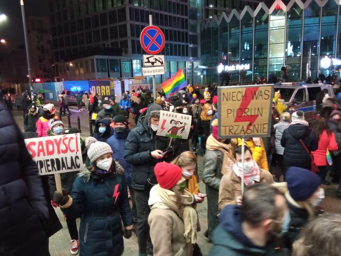 Strajk Kobiet w Warszawie. Takie transparenty mieli ze sobą protestujący (29.01.2021)