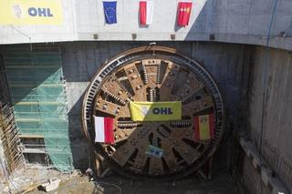 Damroka  drążyła tunel pod Martwą Wisłą w Gdańsku